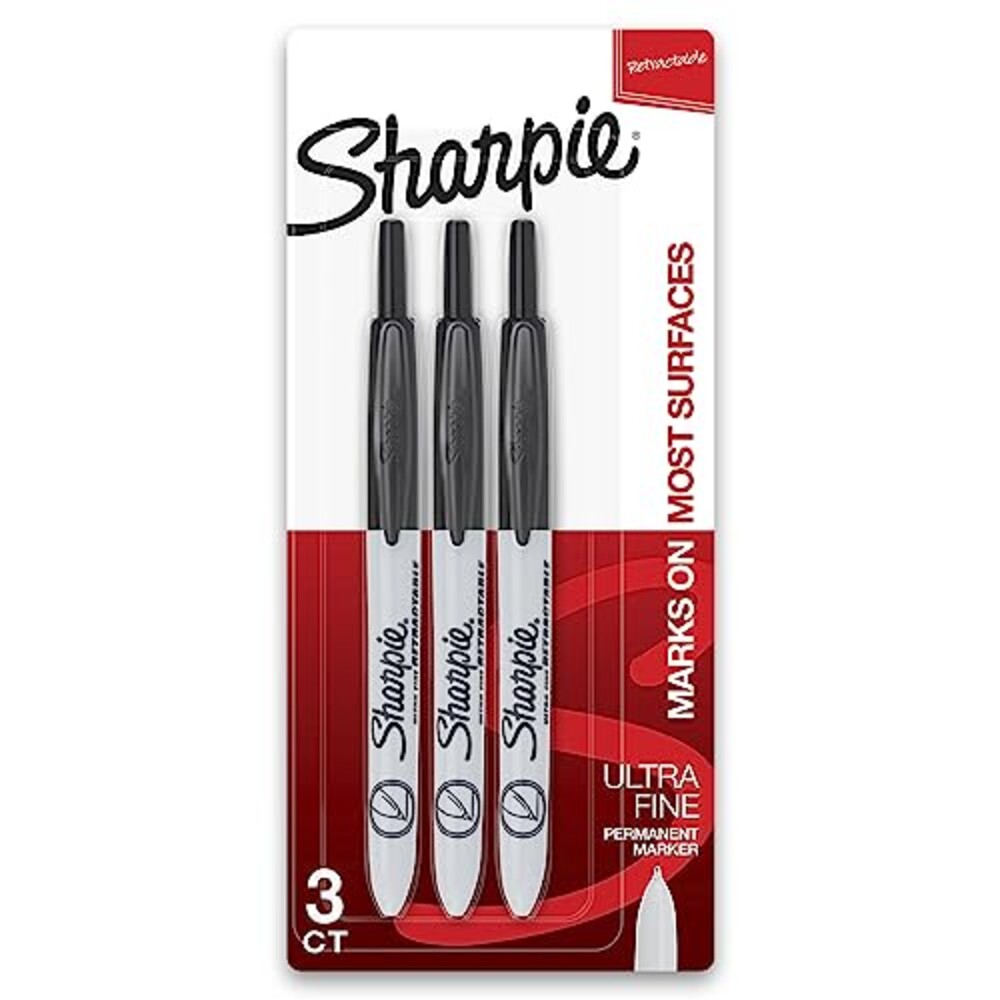 Sharpie Retractable Permanent Markers, U
