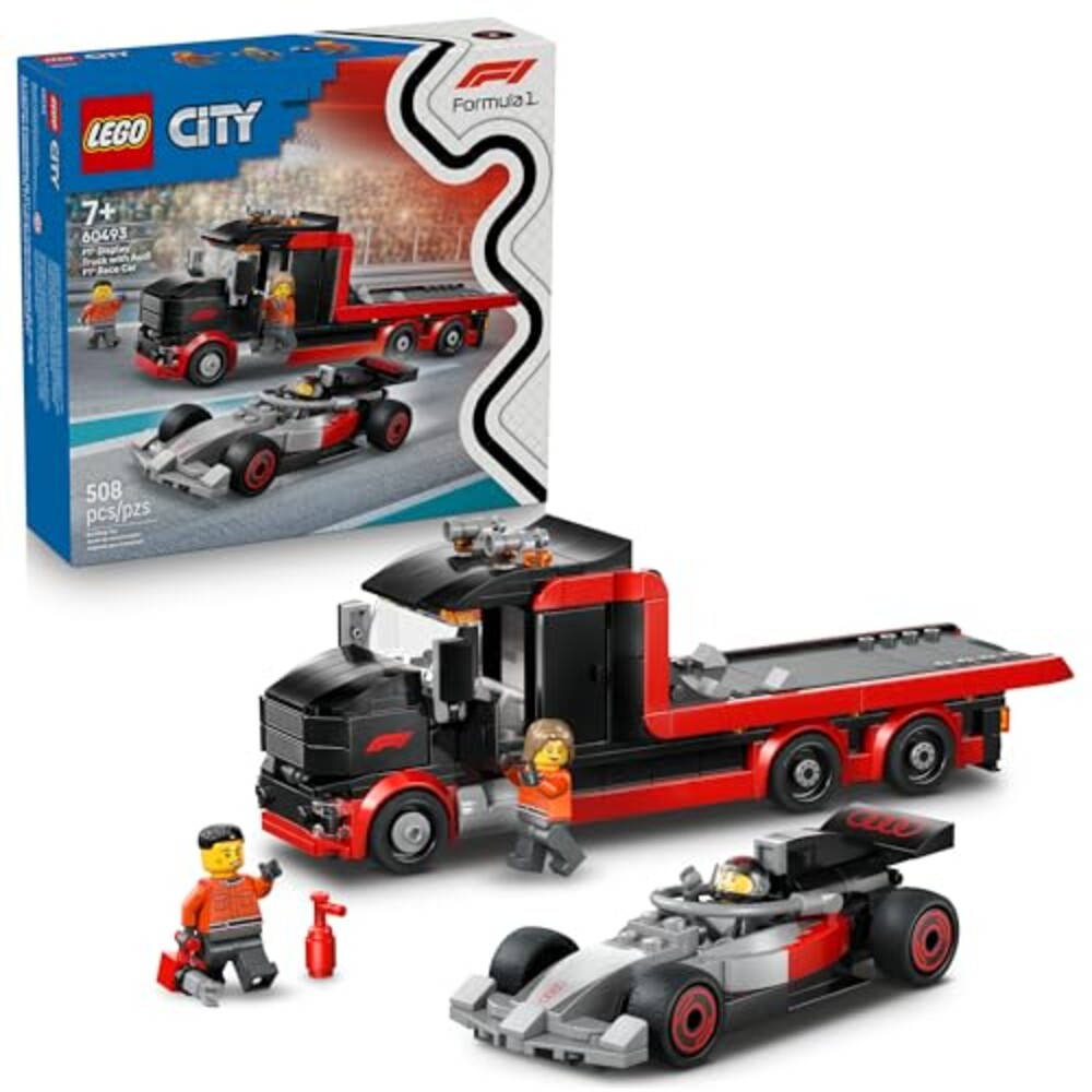 LEGO City F1 Display Truck with Audi F1