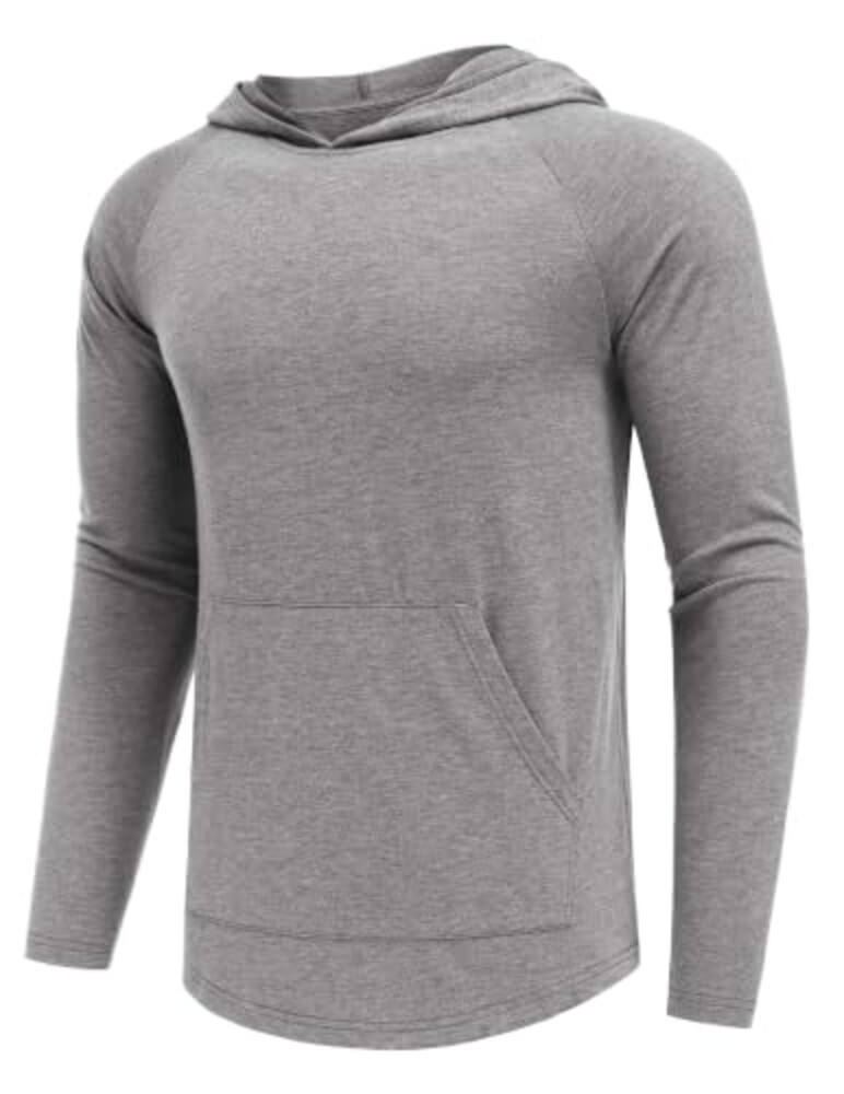 PINSPARK Men's Lightweight Workout Hoodi