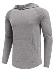 PINSPARK Men's Lightweight Workout Hoodi