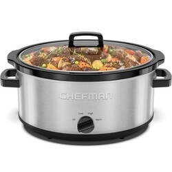 Chefman Slow Cooker 7 Quart, Large Famil