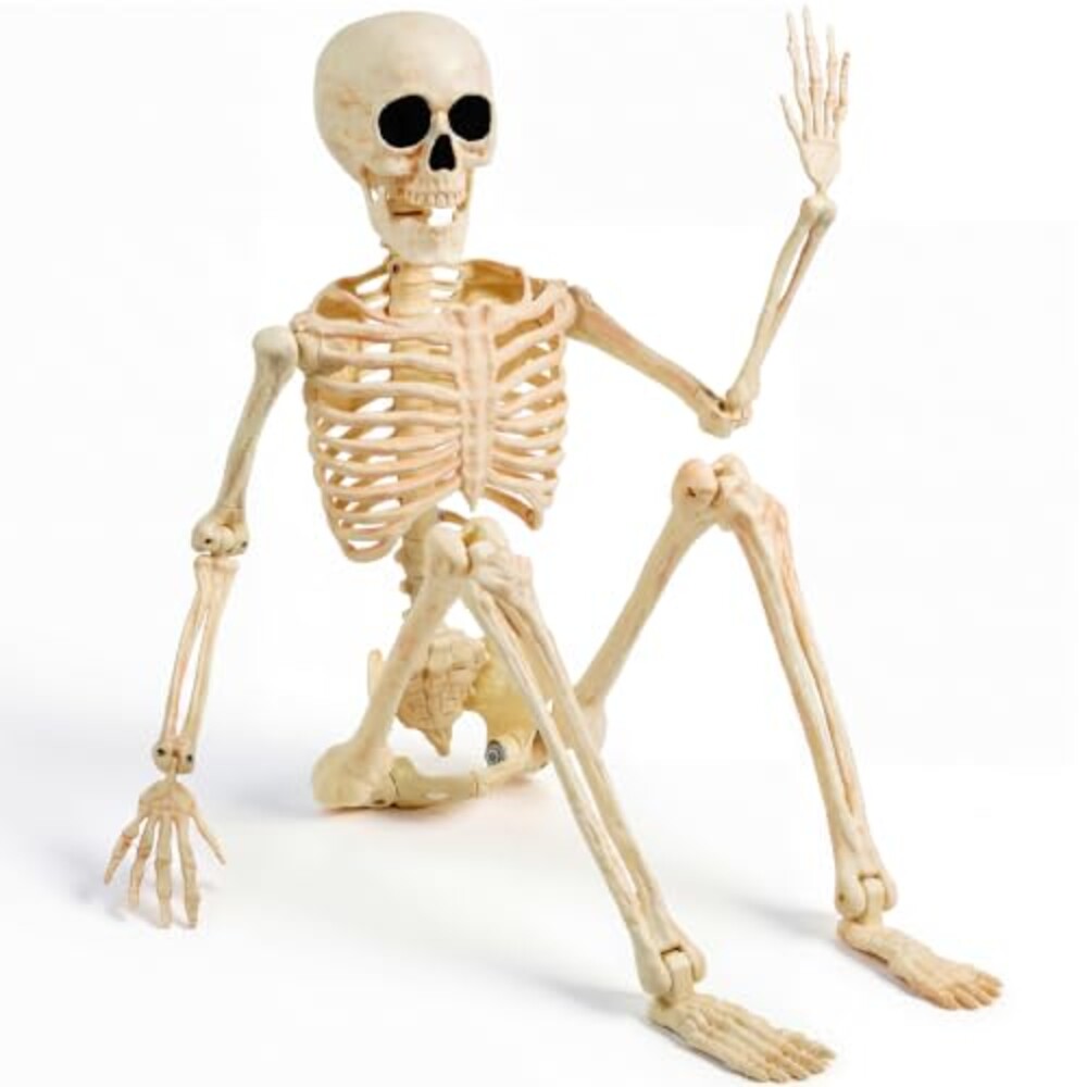 JOYIN 36" Halloween Skeleton Decor, 3FT