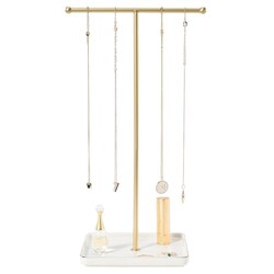 Borozo Necklace Holder Stand with Cerami