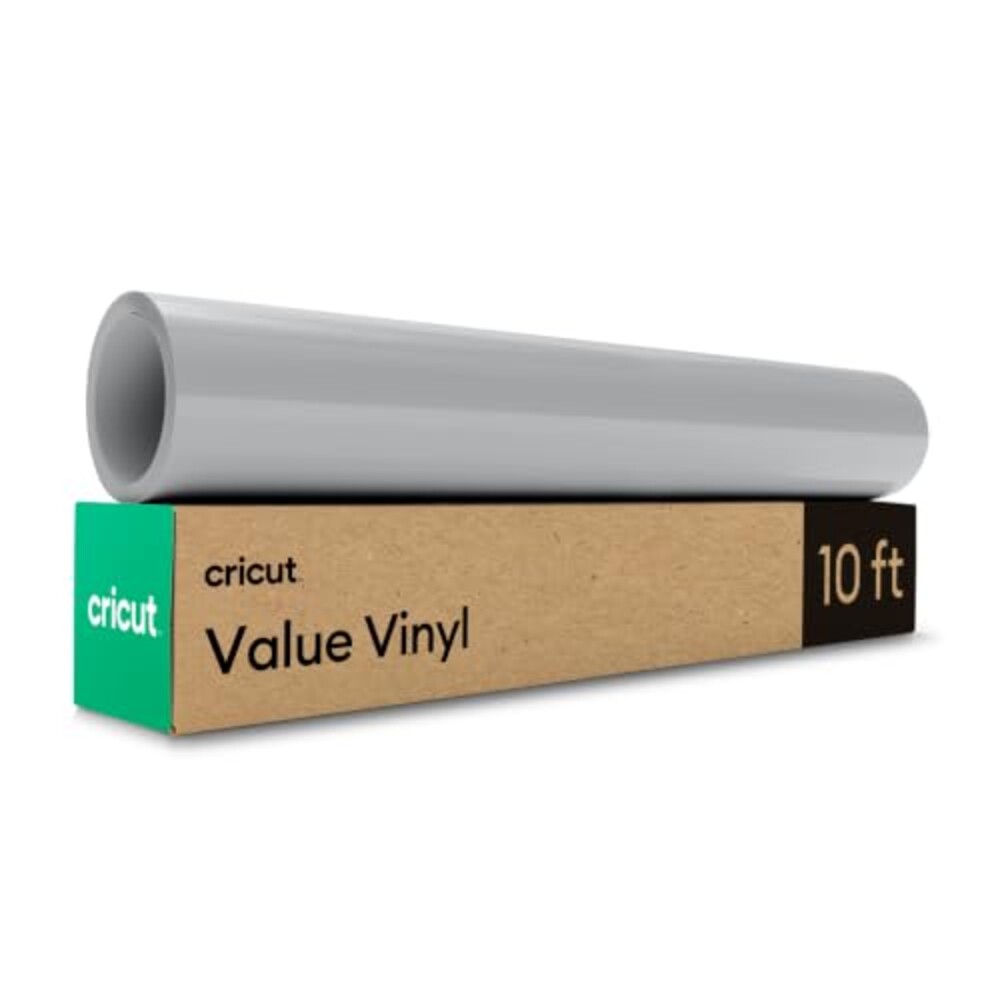 Cricut Value Permanent Vinyl, Gray (12 i