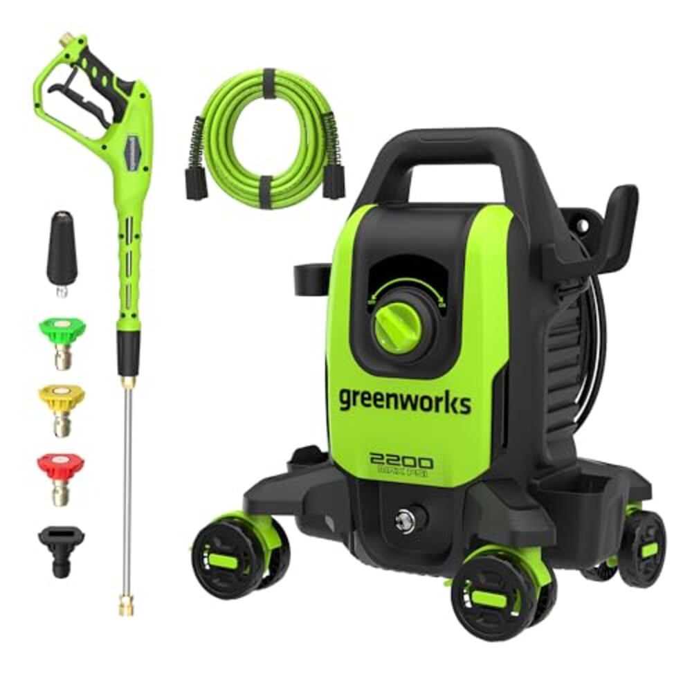Greenworks 2200 PSI (1.2 GPM Max) Electr