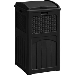 Greesum 33 Gallon Outdoor Trash Can with