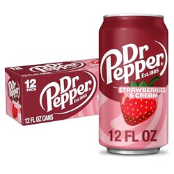 Dr Pepper Strawberries and Cream Soda, 1