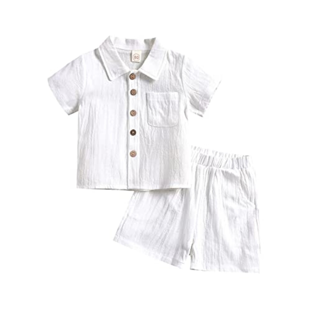 SHIBAOZI Toddler Baby Boys Clothes Set B