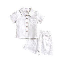 SHIBAOZI Toddler Baby Boys Clothes Set B