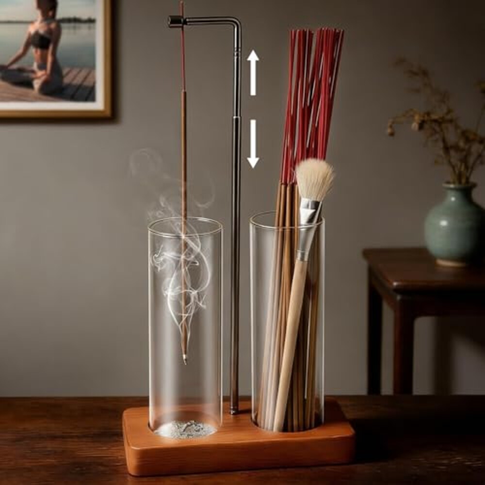Incense Holder for Sticks, 2 in 1 Incens