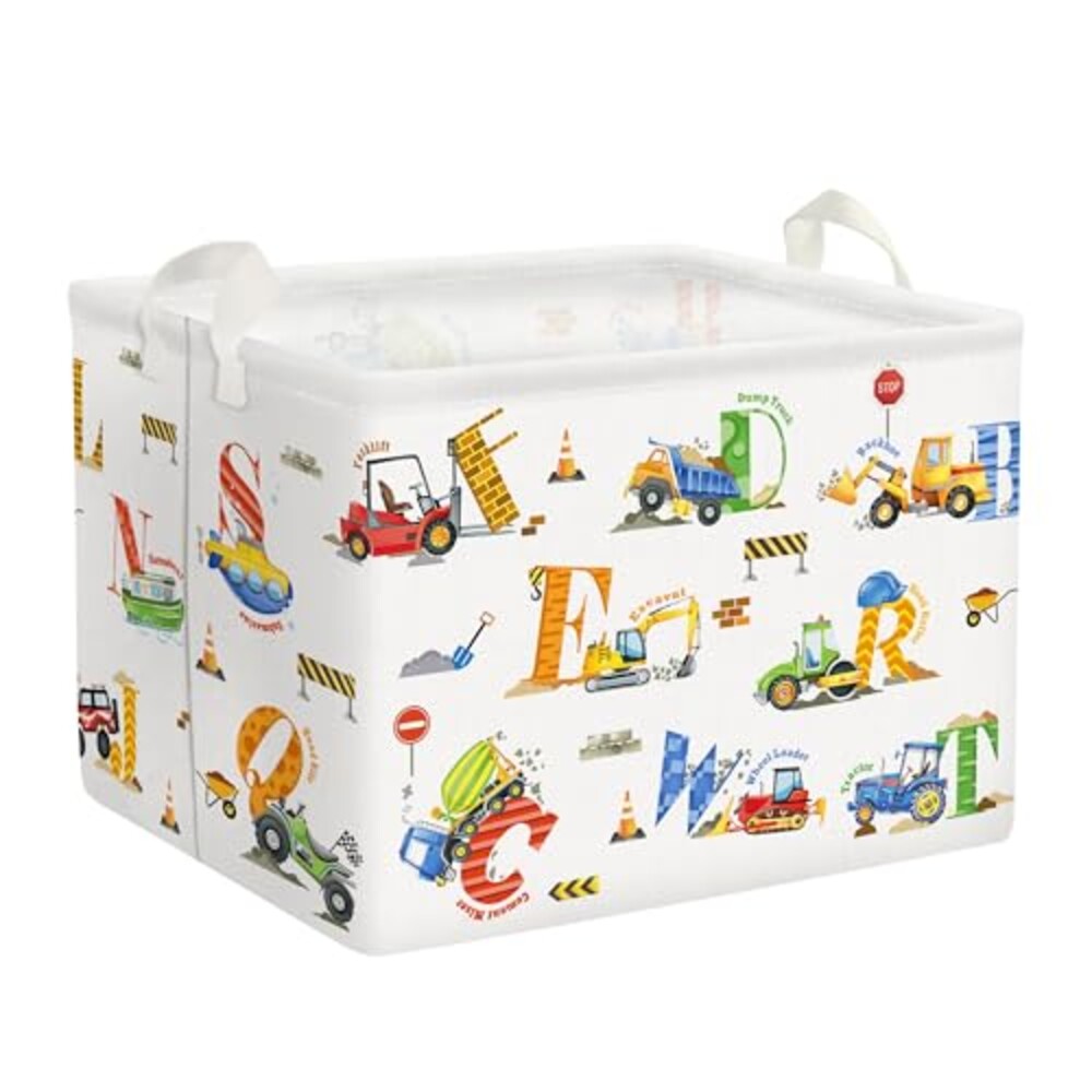 Clastyle Learn Alphabet Kid Storage Bask