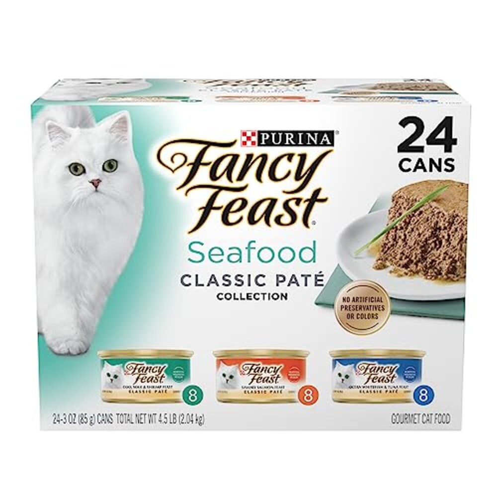 Purina Fancy Feast Seafood Pate Wet Cat