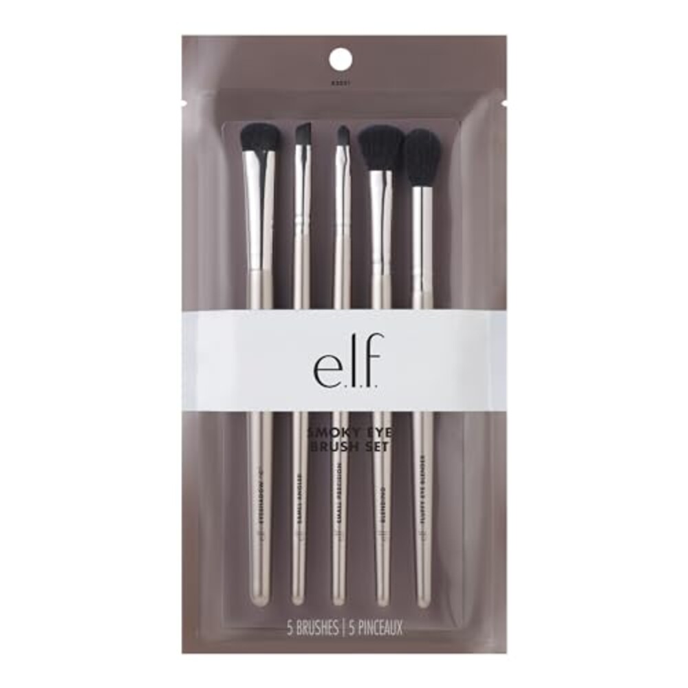 e.l.f. Smoky Eye Brush Kit, 5-Piece Make