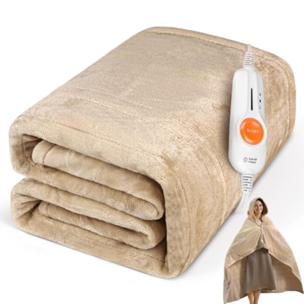 Gintao Wearable Heated Blanket Throw, So