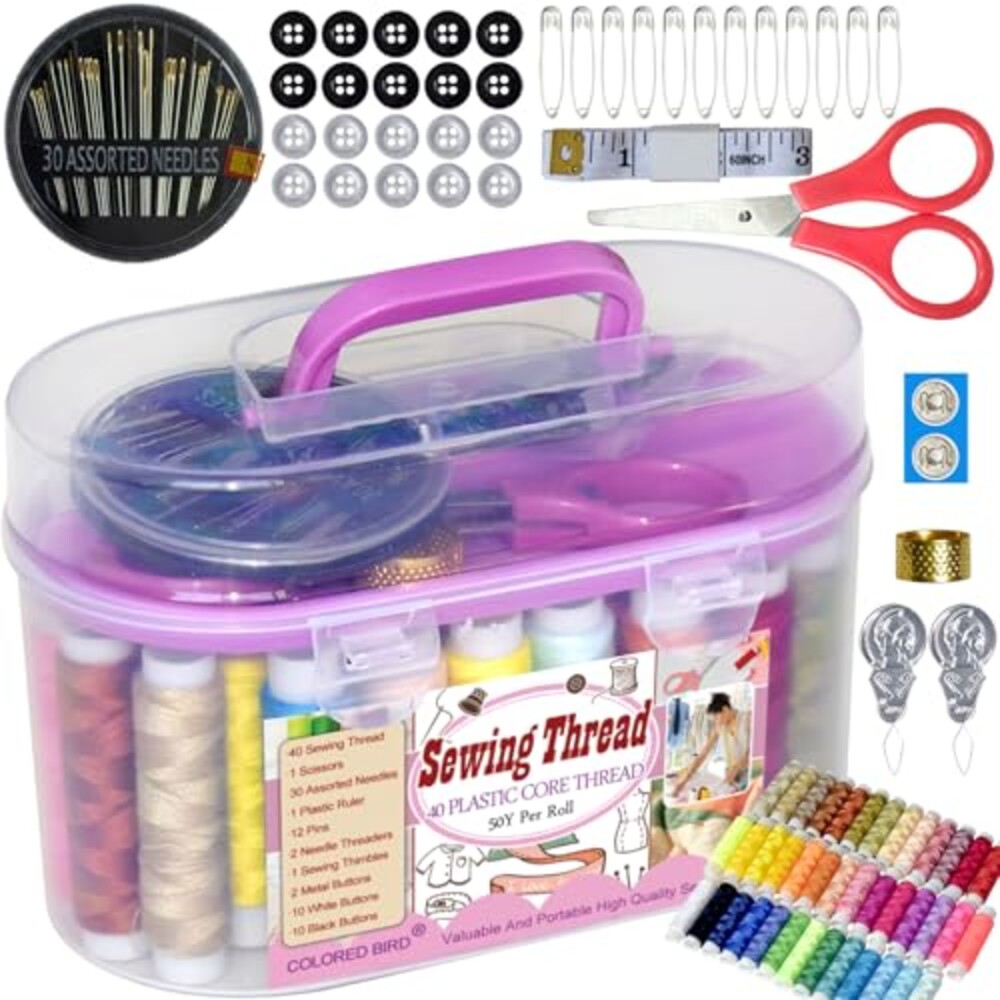 40 Spools of Sewing Thread,Gift Box Port