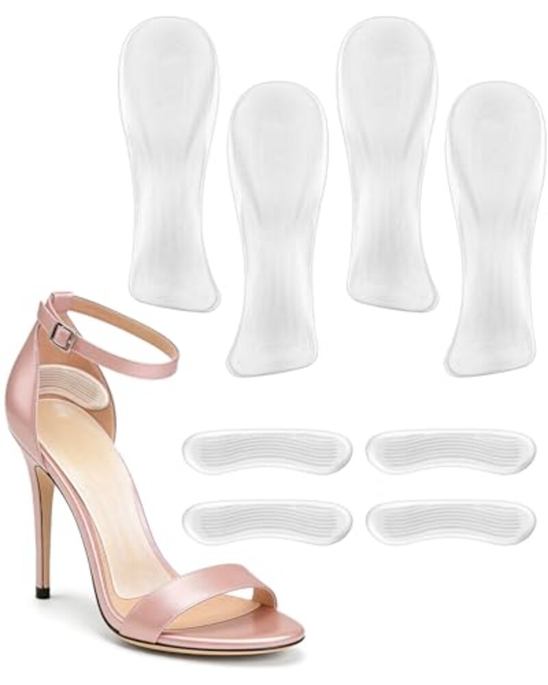 4 Pairs Silicone High Heel Inserts Weigh