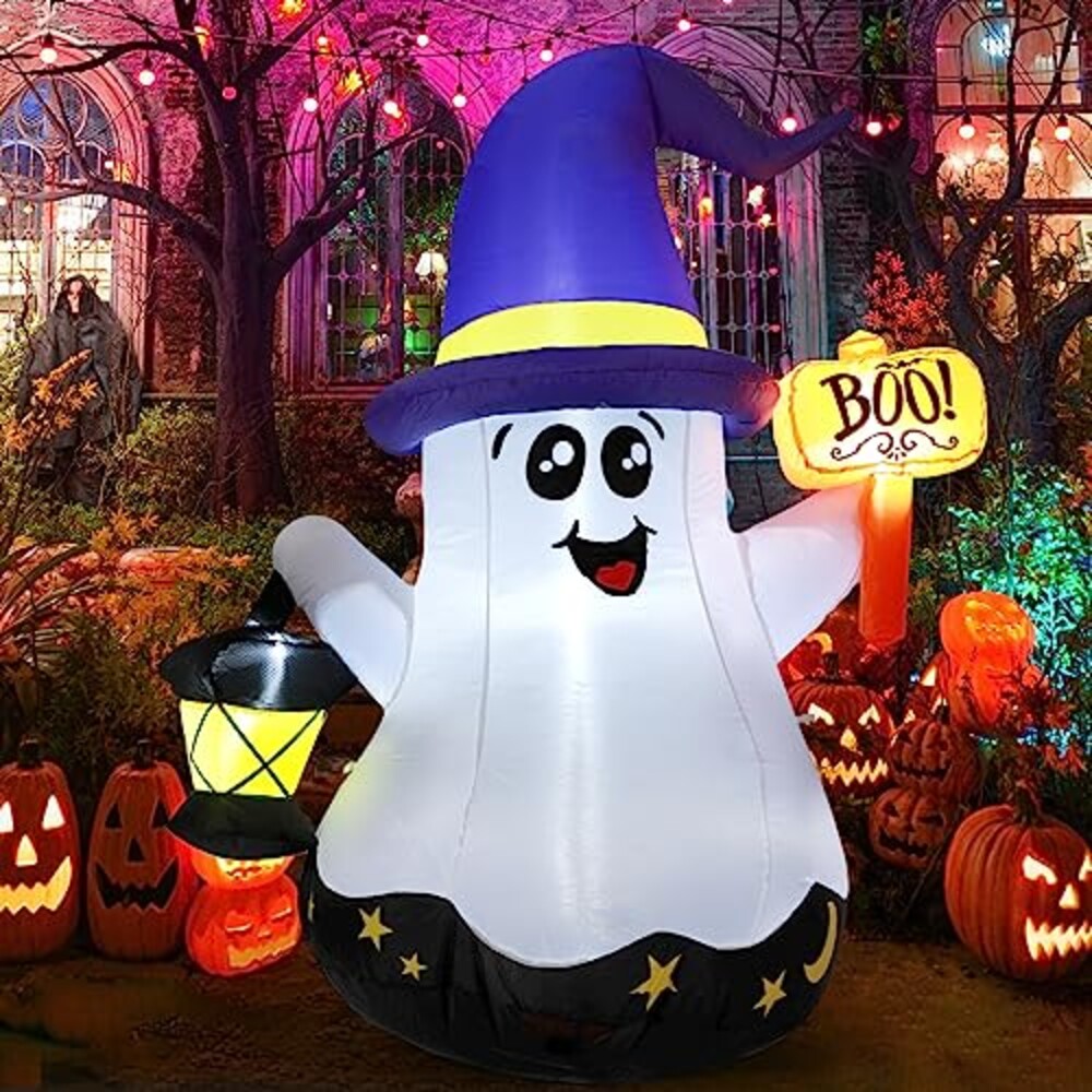 GOOSH 5 FT Halloween Inflatables Ghost O