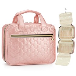 Large Travel Toiletry Bag with Hook, Wat