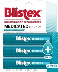 Blistex Medicated Lip Balm SPF 15, 24 Hr