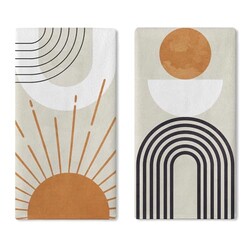 Croar Boho Geometric Abstract Kitchen Di