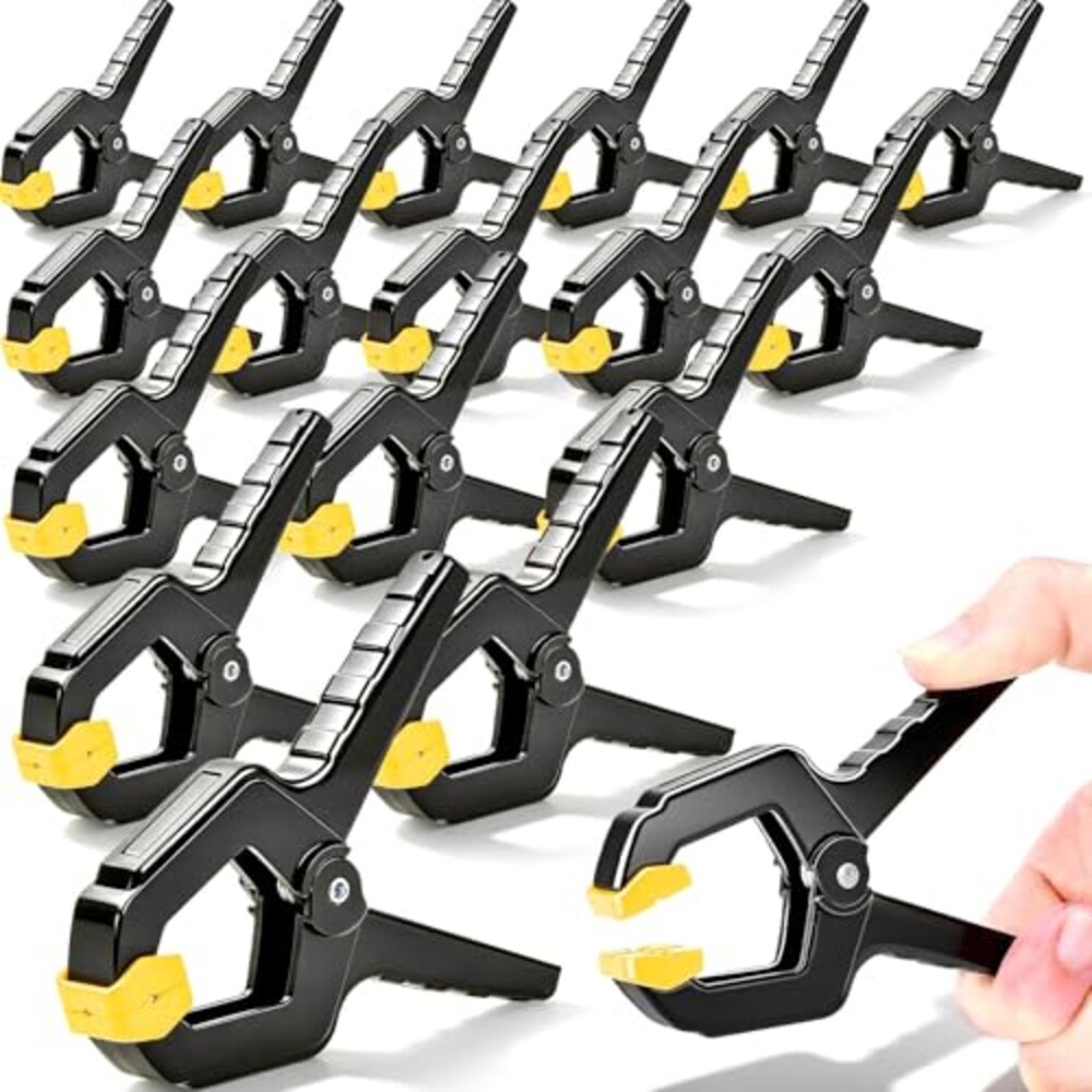 18Pack Spring Clamps, 3.5inch Plastic Sp