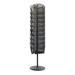 Safco Onyx Rotating Mesh Magazine Holder