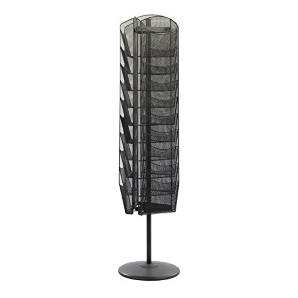 Safco Onyx Rotating Mesh Magazine Holder