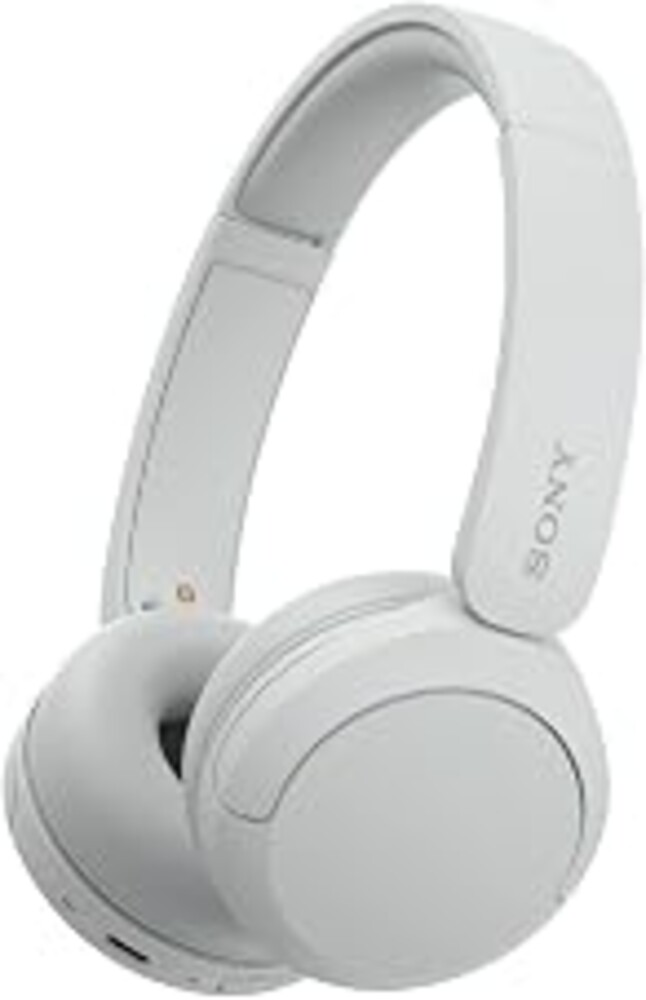 Sony WH-CH520 Wireless On-Ear Bluetooth Headphones with Microphone, White | Comfortable Lightweight Design, Up to 50 Hrs Battery with Quick Charging, Multipoint Connection, Clear Calls, Swivel design