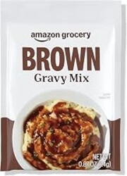Amazon Grocery, Brown Gravy Mix, 0.87 Oz