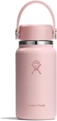 Hydro Flask Micro Bottle - Insulated Mini Leak Proof Flask for Purse or Pocket in 6.7 Oz Trillium Pink