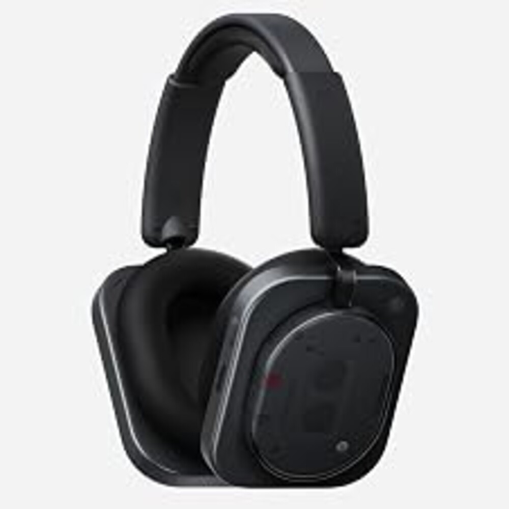 Nothing Headphone (1) Hybrid Active Noise Cancelling Headphones, Wireless Over-Ear Headphones with 6 Mics, 80Hrs Playtime, Hi-Res Audio, KEF-Tuned, Spatial Sound, Comfort Fit & Fast Charging Black