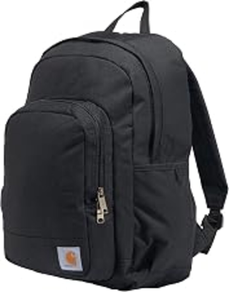 Carhartt Classic 25L Backpack Black | Classic Laptop, Durable Water-Resistant Pack with 16 Laptop Sleeve and Multiple Organizational Compartments