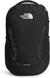 The North Face Vault Everyday Laptop Backpack, TNF Black-NPF, One Size | Commuter Travel Bag, Water-Repellent Finish, Spacious Compartment