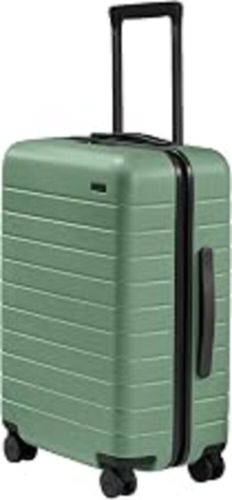 Away Bigger Carry-On Luggage, 23-Inch Lightweight Hardside Spinner Suitcase | Durable & Lightweight, Premium 360° Spinner Wheels, Interior Compression System, TSA-Approved Lock, Sea Green
