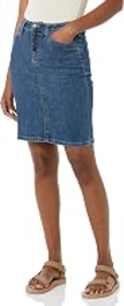 Amazon Essentials Women's Classic 5-Pocket Denim Skirt