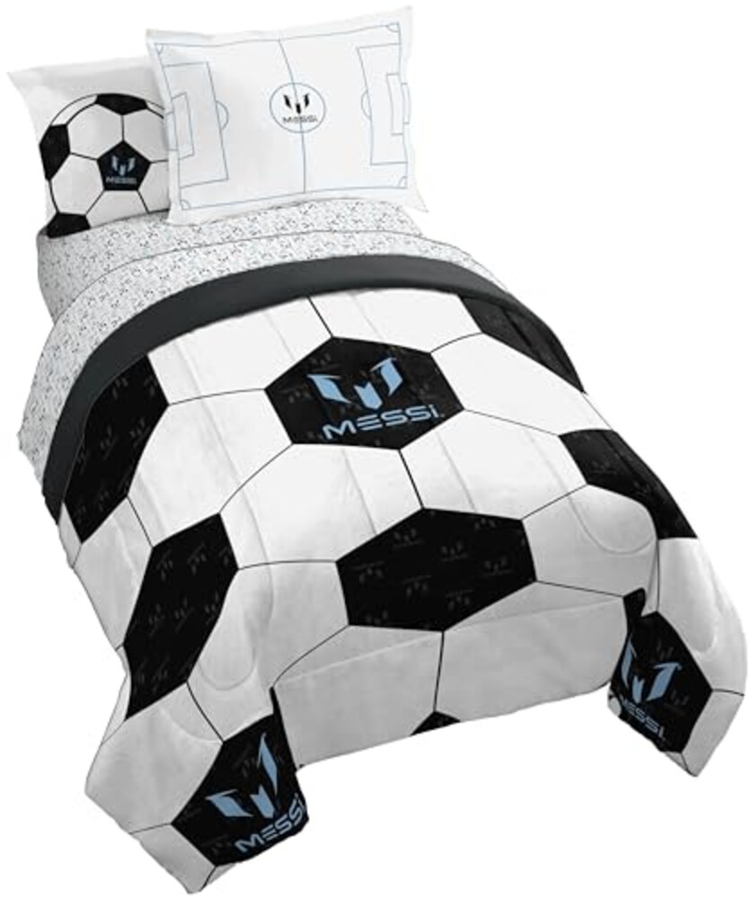 Messi Twin Comforter Set 5 Piece Kids Sp