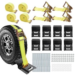 Allucky 1500LBS Wheel Chock Tie Down Kit