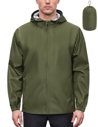 COOFANDY Men Windbreaker Jacket Waterpro