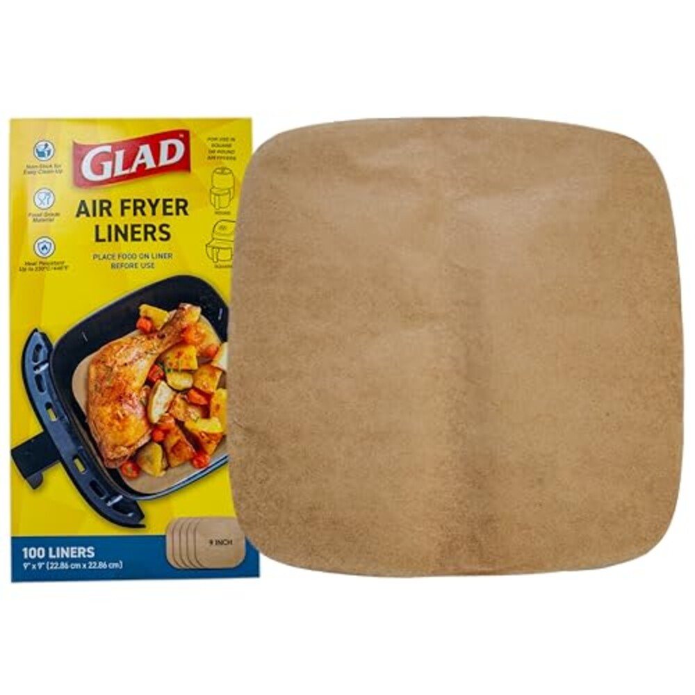 Glad Air Fryer Parchment Liners, Nonstic