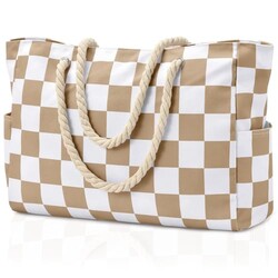 Becokan Beach Bag Large Beach Tote Bag f