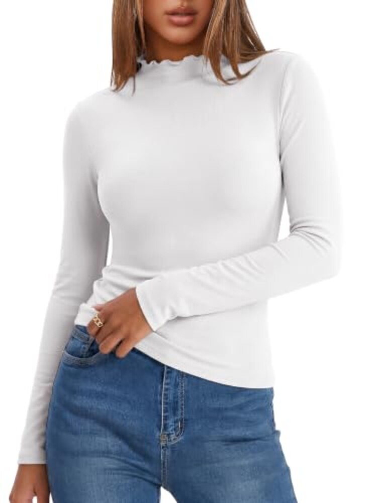 ANRABESS Womens Long Sleeve Thermal Shir