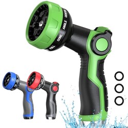 Hose Nozzle 10 Adjustable Patterns Garde