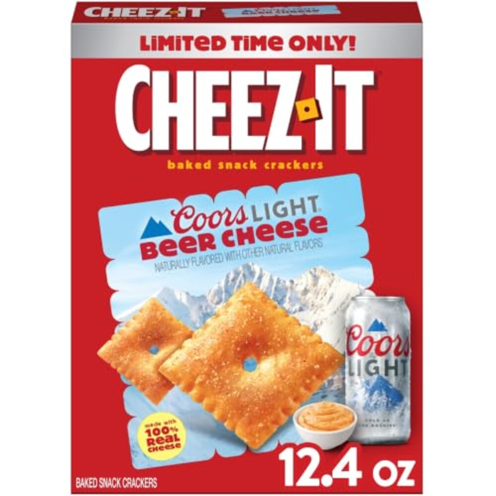 Cheez-It Coors Light Beer Cheese, Baked