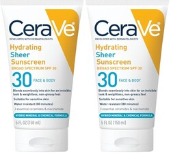 CeraVe Hydrating Sheer Sunscreen with SP