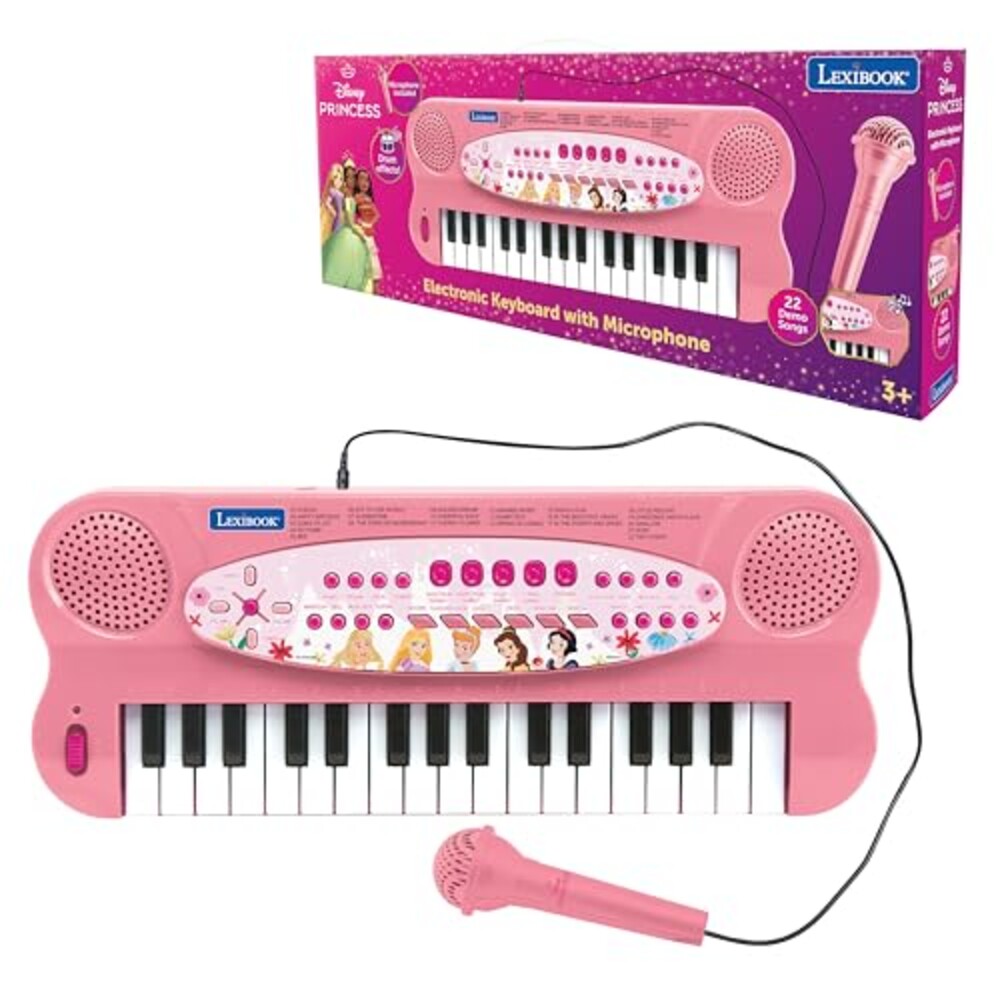 LEXiBOOK, Disney Princess Keyboard, K703