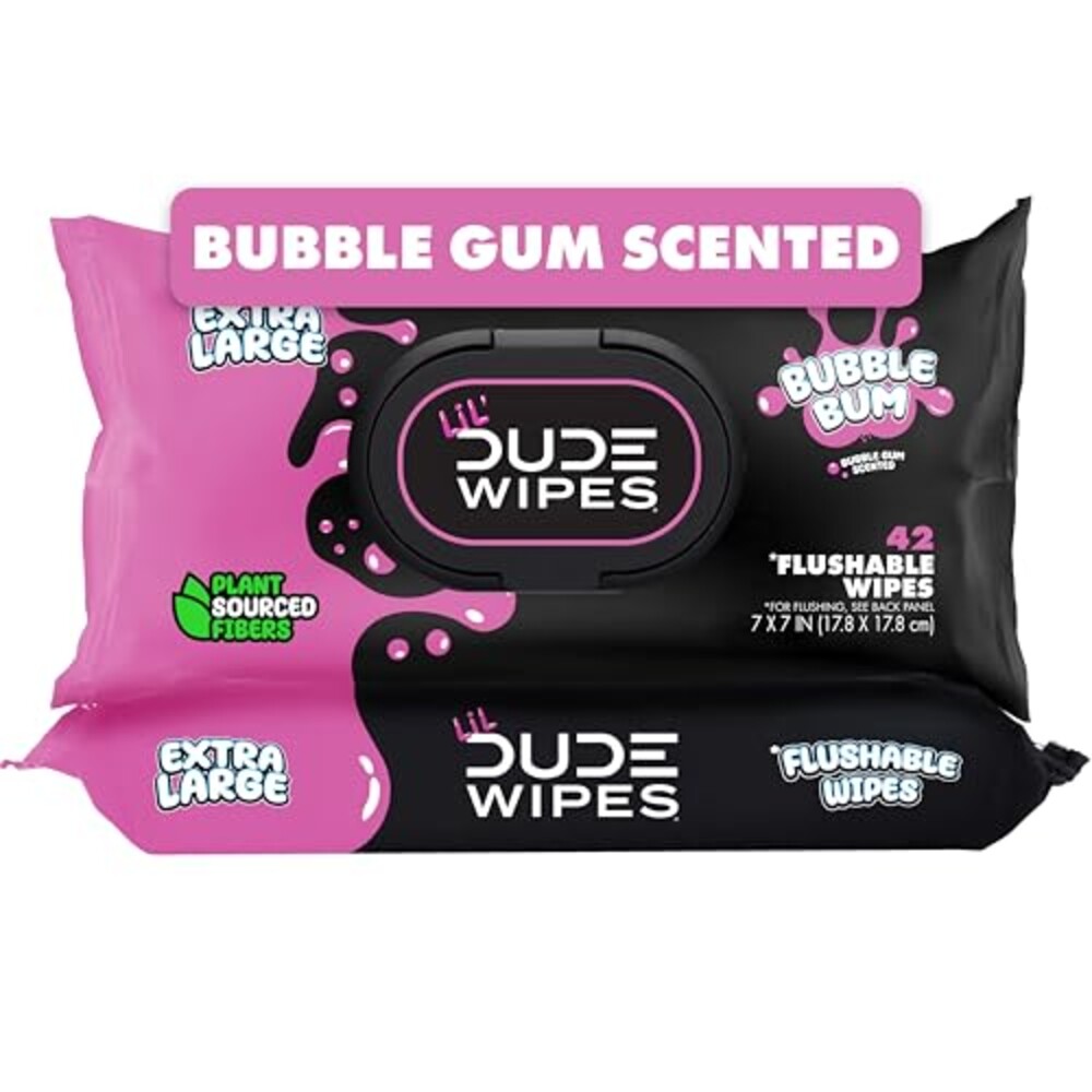 LiL' DUDE Wipes Flushable Potty Training