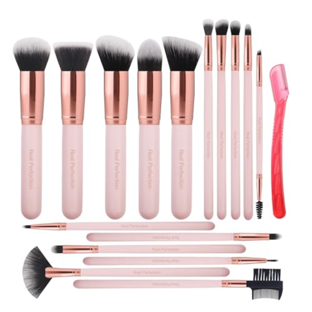 Real Perfection Makeup Brush Set 16 Pcs