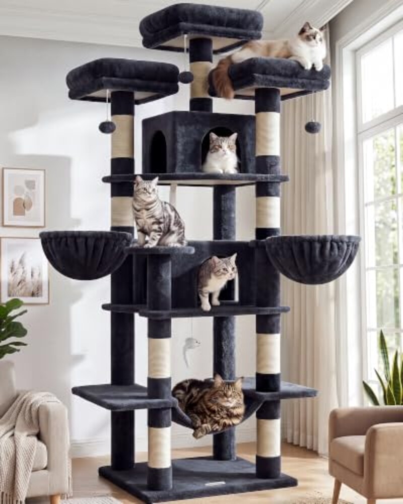 Globlazer Big XXL Cat Tower for Indoor M