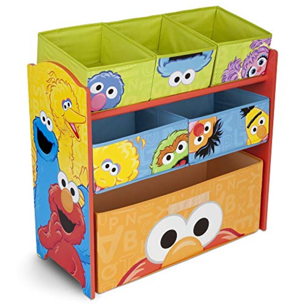 Sesame Street 6 Bin Design and Store Toy