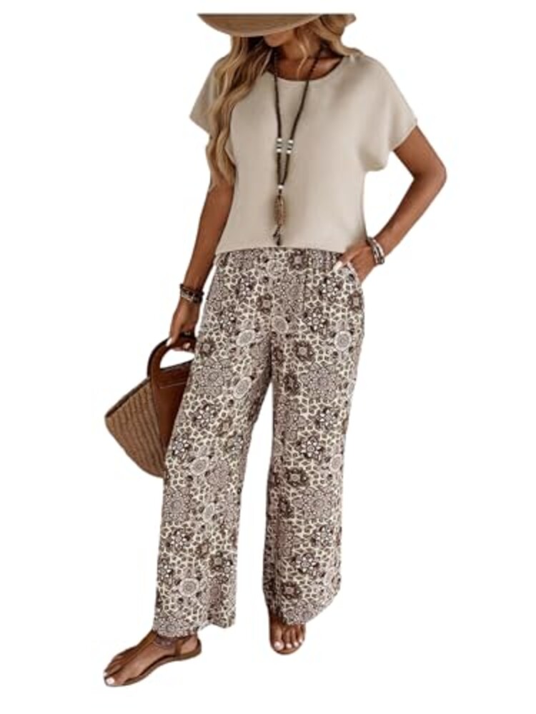SOLY HUX Women's 2 Piece Outfits Short S